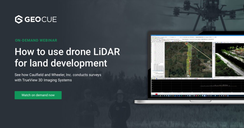 Webinar How To Use Drone Lidar For Land Development Nei Nei